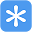 Weather Snow Icon 32x32 png